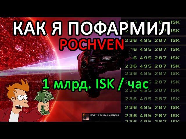 EVE ONLINE: КАК Я ПОФАРМИЛ ПОЧВЕНЬ / Сколько isk/час ? #eveonline