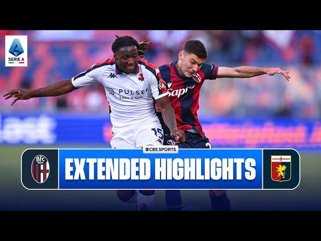 Bologna vs. Genoa: Extended Highlights | Serie A | CBS Sports Golazo