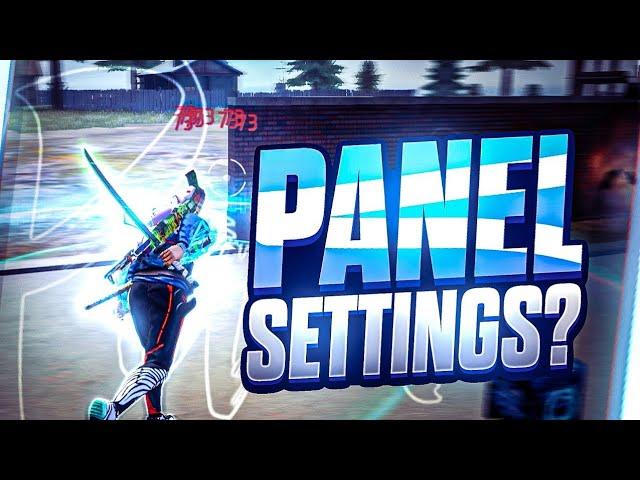 Panel settings?..or wot?️