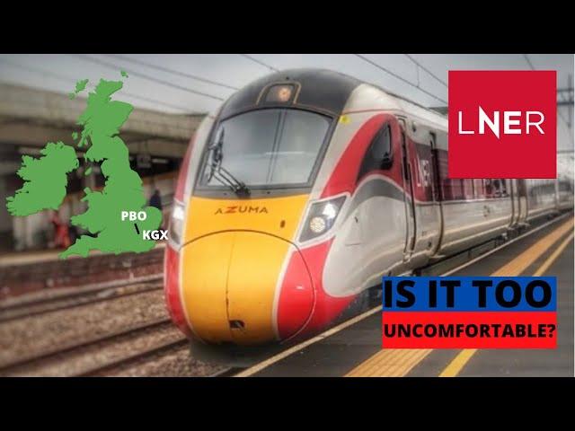 LNER Azuma Peterborough- London kings cross trip report in standard class