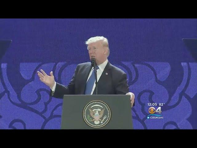 Trump, Putin Meet Briefly At Economic Summit
