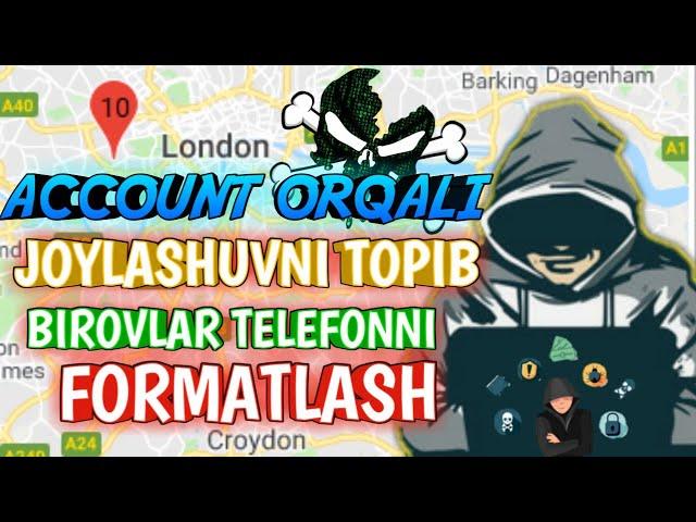 GMAIL ACCOUN ORQALI TELEFONNI TOPIB , FORMATLASH / НАЙДИТЕ И ФОРМАТИРУЙТЕ СВОЙ ТЕЛЕФОН ЧЕРЕЗ ACCOUNT