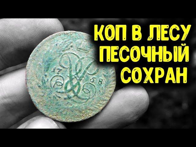 КОП МОНЕТ 2019! НАШЕЛ В ЛЕСУ СТАРИННЫЕ МОНЕТЫ ПОИСК МОНЕТ В ЛЕСУ С МЕТАЛЛОИСКАТЕЛЕМ MINELAB