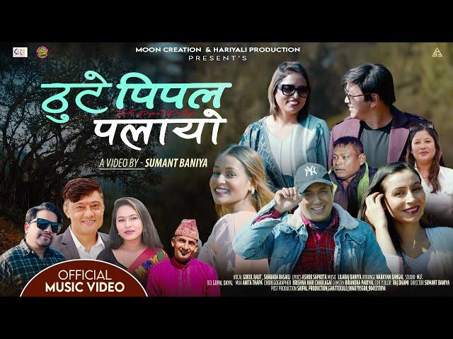 Thute Pipal Palayo - Gokul Raut, Sharada Rasaili | Ft. Lilaraj Rakesh Anu Girishma | New Kathe Song