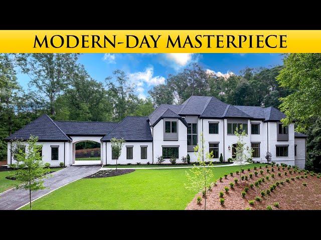 TOUR A $6.75M Atlanta New Construction Luxury Home | Atlanta Real Estate