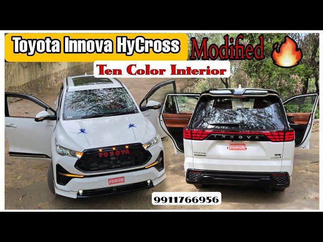 Toyota Innova HyCross Ten Color Interior & Modellista Kit Fully Modification