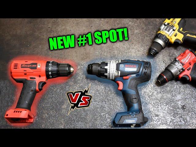 $1,000 Snap-On Drill vs World's Strongest: Bosch, M18, Flex, DeWALT