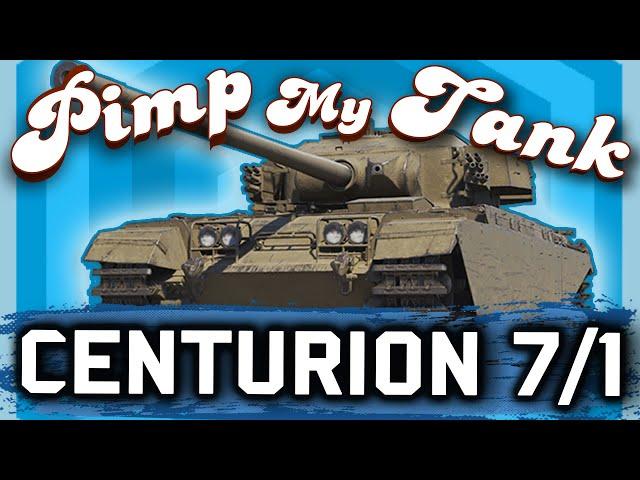 СЕГОДНЯ В Pimp My Tank - CENTURION MK. 7/1! ВОЛШЕБНИК С ФУГАСАМИ!►ОБОРУДОВАНИЕ И НАВЫКИ 2020 ГОД!