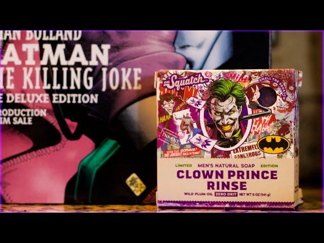 CLOWN PRINCE RINSE | Dr. Squatch | Joker Soap Review