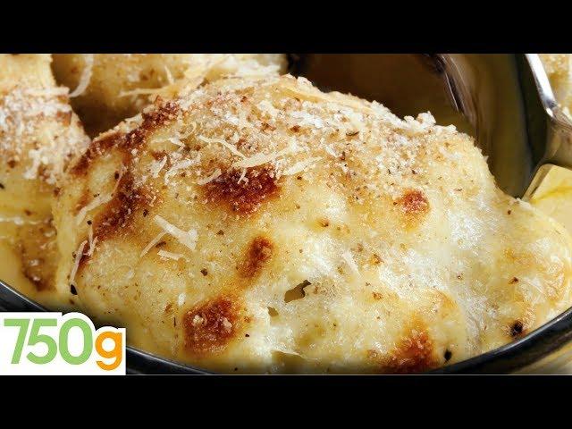 Recette de gratin de chou fleur - 750g