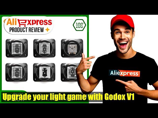 Game-Changing Godox V1 Flash Speedlite  Accessories! A Must-Have for Professional