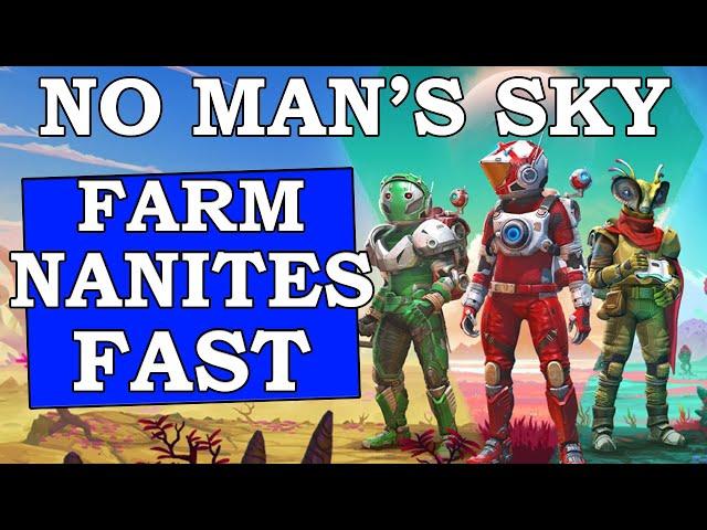 No Man's Sky How To Get Nanites Fast 2023 (NMS Best Nanite Farm)