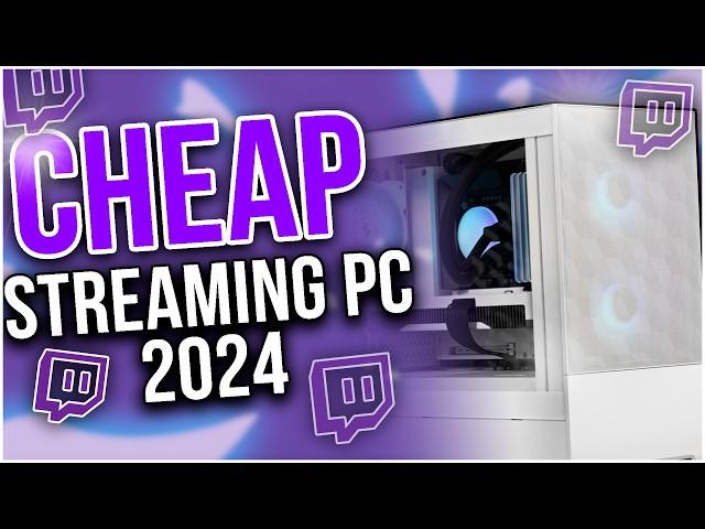 Best Budget STREAMING PC Build in 2024 [ No FPS Lag + Great Gaming Performance ] 