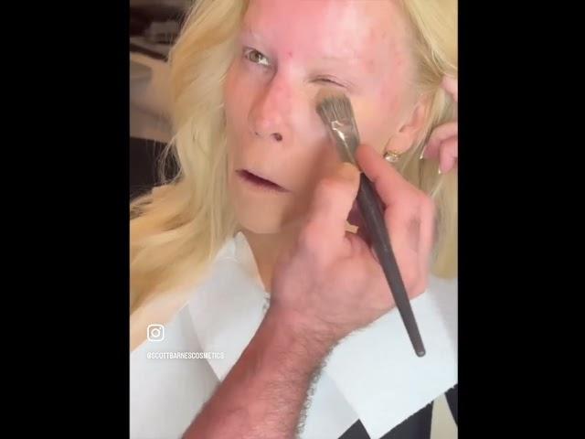 The original Scott Barnes Under Eye Aquaphor Makeup Hack