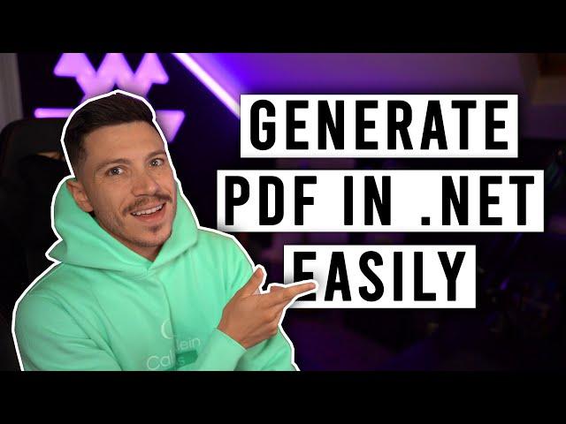 The Easiest Way to Create PDFs in .NET