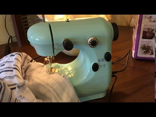 Электрическая мини швейная машина с Алиэкспрес 1500 руб/ Electric sewing machine 301 Aliexpress 2020