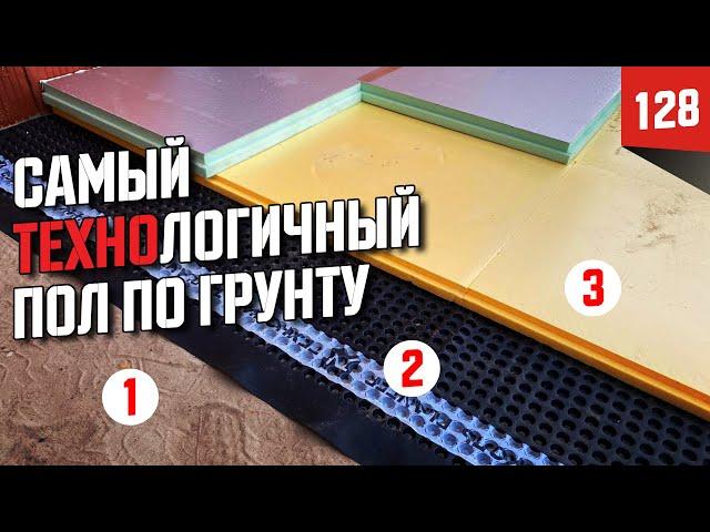 Полы по грунту | Современные технологии строительства.