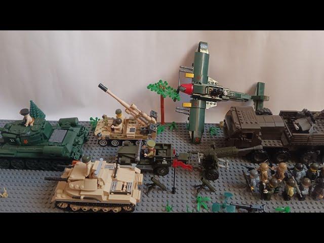 Проход военной техники(LEGO animation)