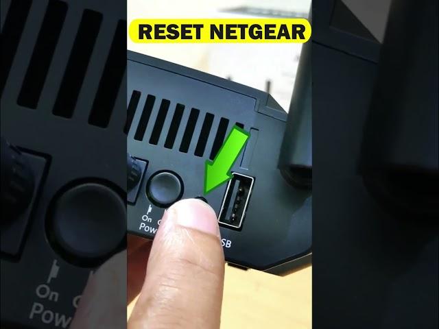 How To Reset Netgear Router