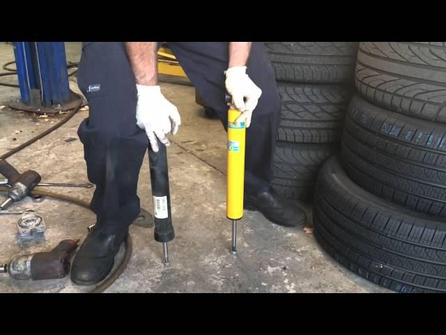 Stock F30 shocks versus new Bilstein B8