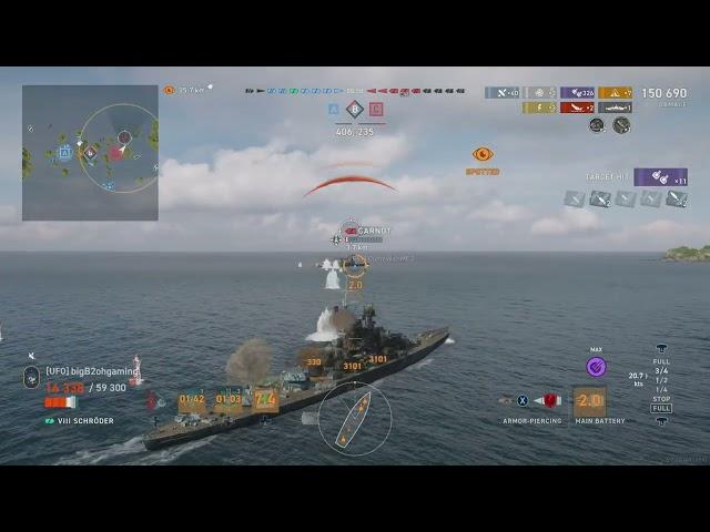 Schroeder AI Gaming Bully - World of Warships Legends