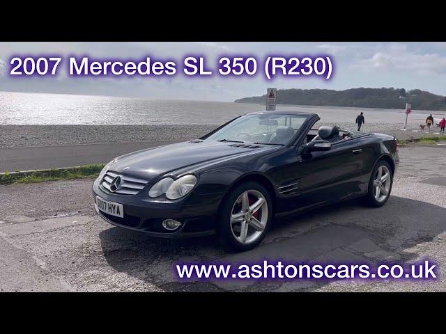 2007 Mercedes Benz SL350 (R230). Is the V6 SL the greatest grand tourer of all time? Review and test