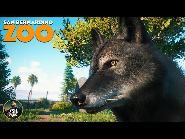 Building a Wolf Wood in Franchise Mode! | San Bernardino Zoo | Planet Zoo