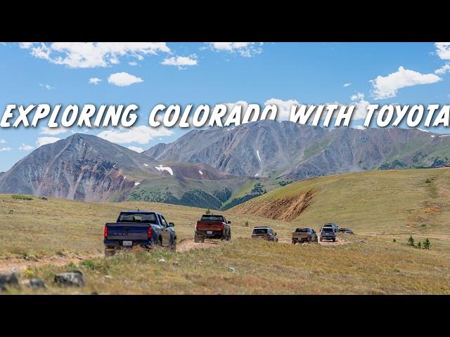 Off-Road Adventure in Colorado with Toyota & Destination Outdoor