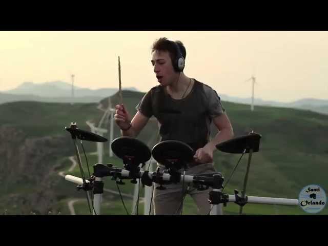 Fireball - Pitbull feat John Ryan (Drum-Percussion Cover Santi Orlando)