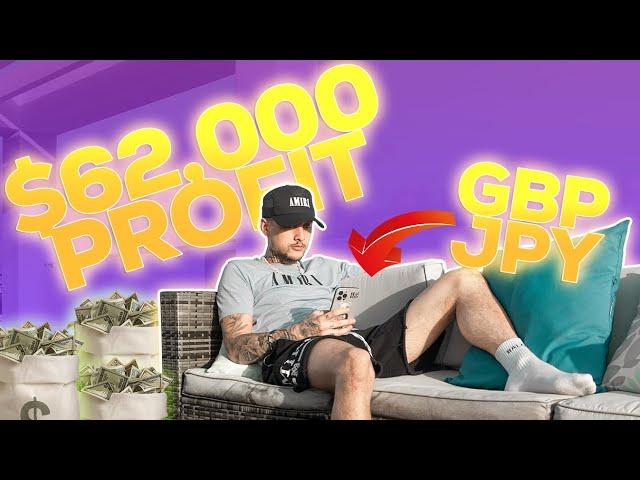 Watch Me Make $62,000 live trading FOREX l!! #lamboraul