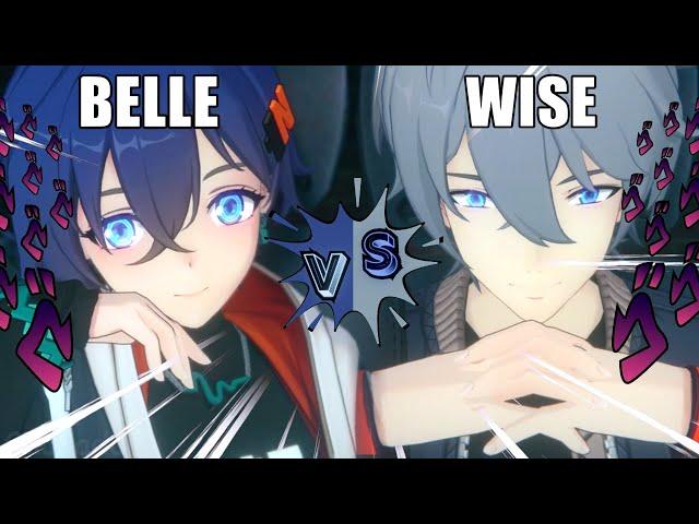 WHO IS THE BETTER MC?!: Belle or Wise | Side by Side Comparison - Zenless Zone Zero