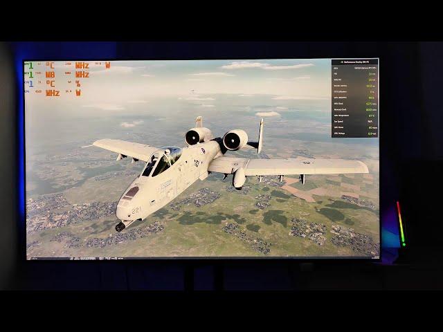 DCS World on i9-12900H&RTX3050Ti 8GB / 4K UHD (3840x2160P)