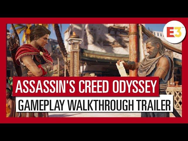 Assassin's Creed Odyssey: E3 2018 Gameplay Walkthrough Trailer