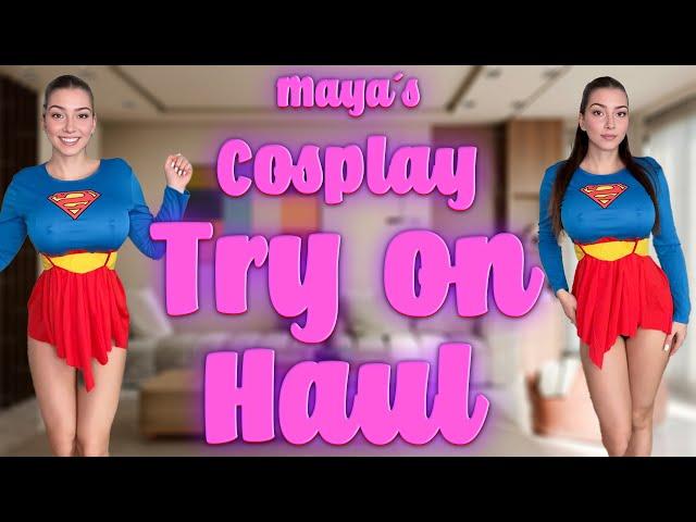 [4K] Transparent Haul with Maya | Costume haul 2024