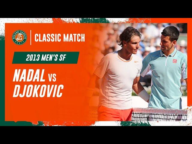 Nadal vs Djokovic 2013 Men's semi-final | Roland-Garros Classic Match