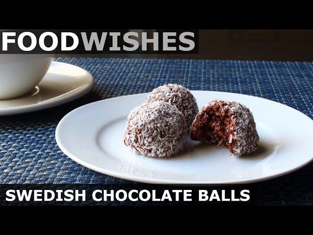 Swedish Chocolate Balls (Chokladbollar) - Food Wishes