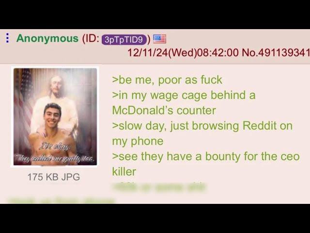 Anon Snitches On Luigi (The United Healtcare CEO Killer) | 4chan Greentext stories.