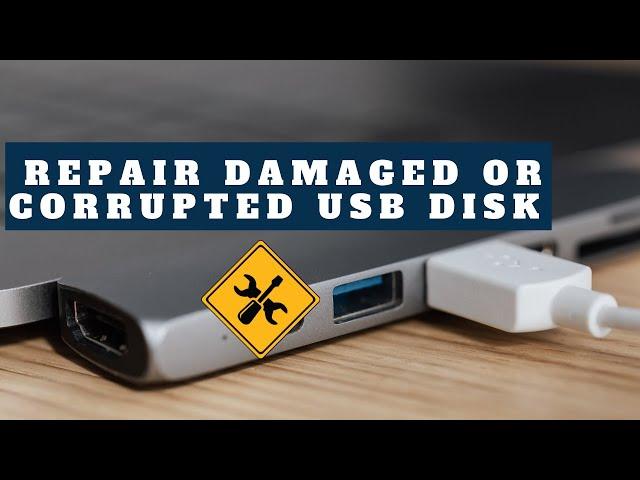 Repair Damaged/Corrupted/Low Capacity USB Flash Disk