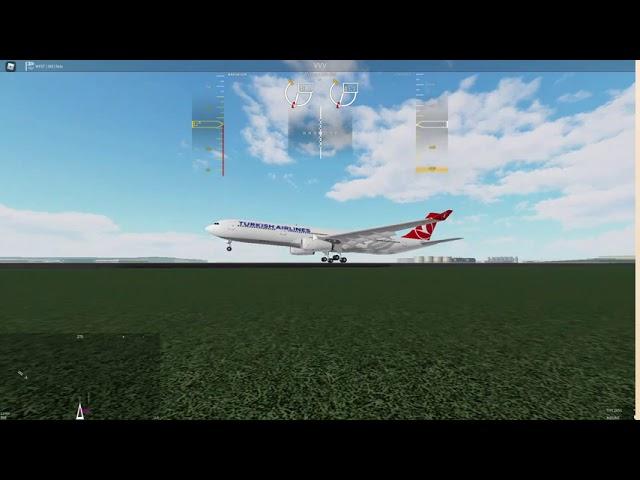 The Butteriest Landing Ever | Roblox FLIGHTLINE