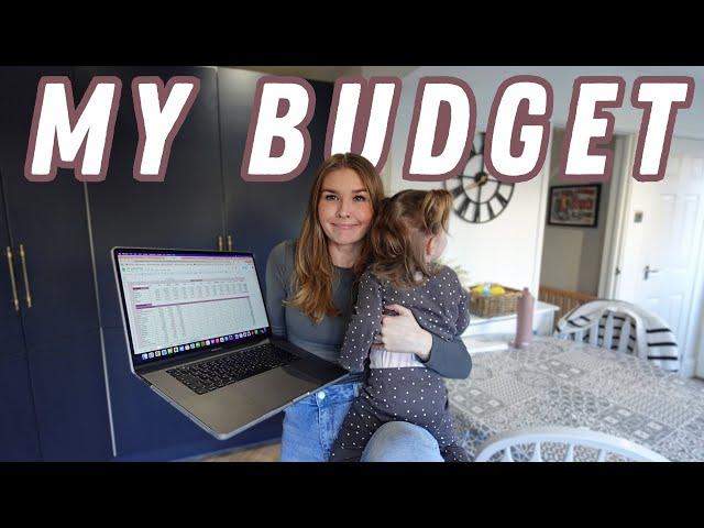 REAL MONTHLY BUDGET OF A MUM: income, expenses, savings + investments: how I budget my money UK