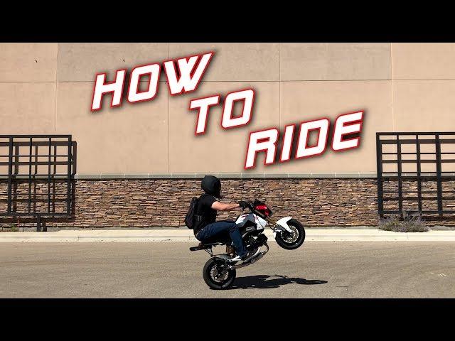 How to Ride a Honda Grom | Beginners Guide