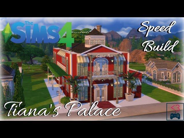 The Sims 4 | Speed Build | Tiana's Palace Restaurant