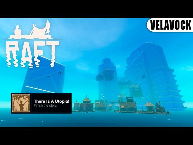 Raft — Утопия на 100% (Прохождение, записки, чертежи)