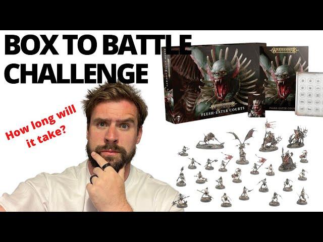 *New Flesh Eater Courts Box Set* | Box To Battle Challenge | Age Of Sigmar