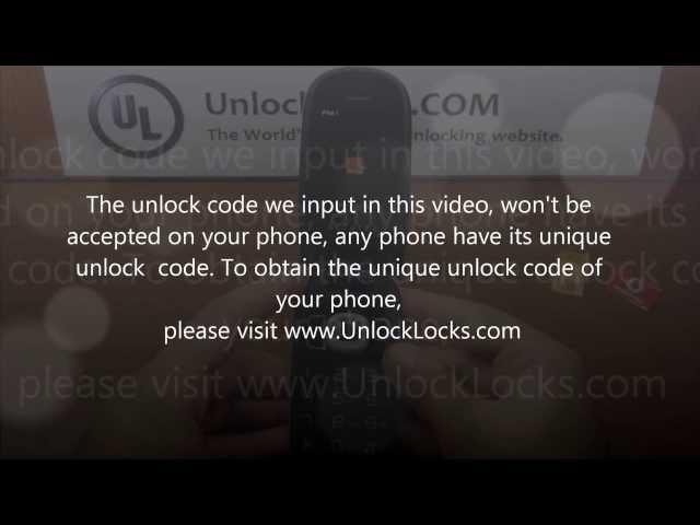 How To Unlock Alcatel OneTouch 665 (OT-665) by unlock code. - UNLOCKLOCKS.com