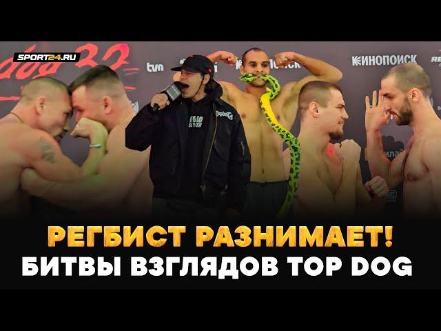 РЕГБИСТ РАСТАЩИЛ ТЯЖЕЙ! Огненные БИТВЫ ВЗГЛЯДОВ перед TOP DOG / Самурай VS Кобра