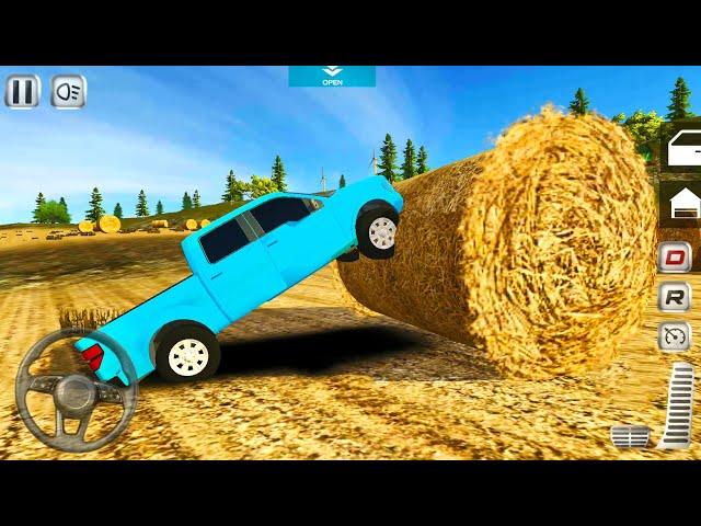 Real Countryside Off Road 4x4 #4 - Light Blue SUV Drive - Android Gameplay