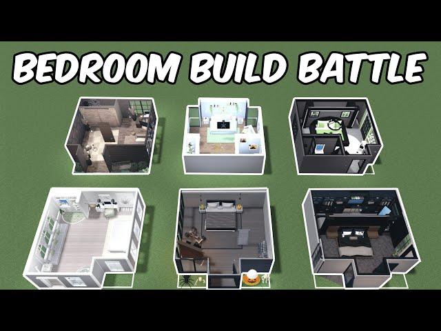 100k DREAM BEDROOM BUILD BATTLE in BLOXBURG