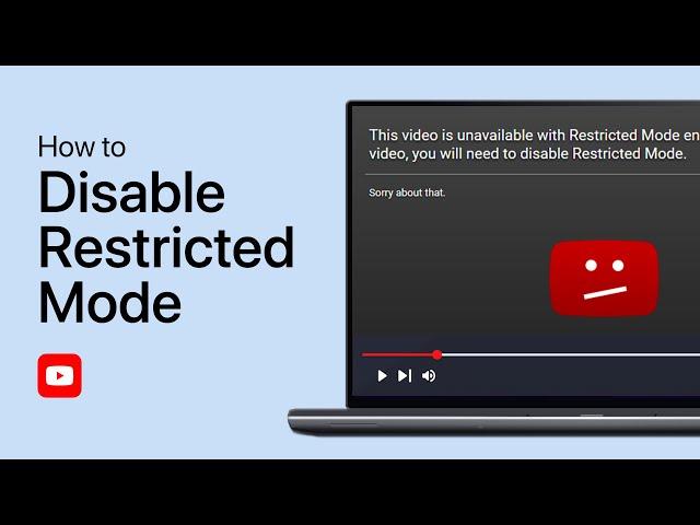 How To Disable Restricted Mode on Youtube - Mobile & PC