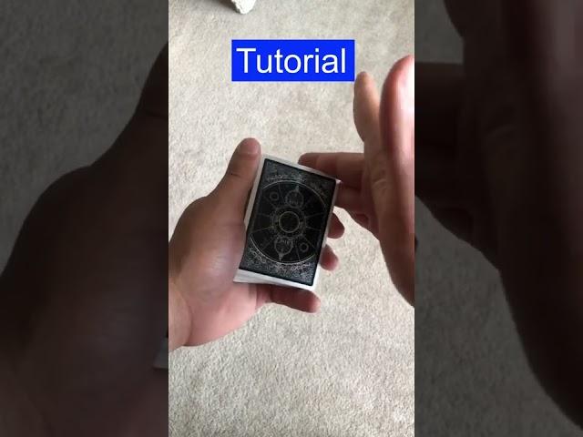 Learn How to Spring the Cards like a PRO #shorts #tutorial